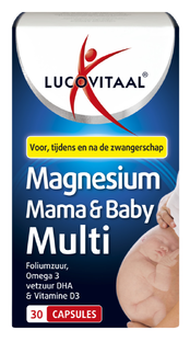 Lucovitaal Magnesium Mama & Baby Multi Capsules 30CP