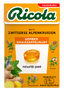 Ricola Gember Sinaasappelmunt Suikervrij Doosje 50GR 