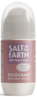 Salt Of The Earth Lavender + Vanilla Deodorant Refillable Roll-On 75ML 