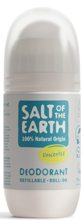 Salt Of The Earth Unscented Deodorant Refillable Roll-On 75ML 