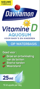 Davitamon Aquosum Vitamine D 25ML
