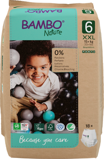 Bambo Nature Maat 6 Luiers XXL 18ST 