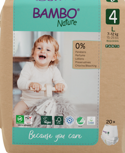 Bambo Nature Maat 4 Luiers L 20ST