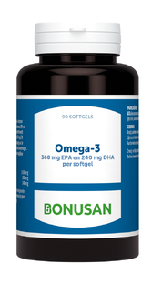 Bonusan Omega-3 360mg EPA 240mg DHA Softgels 90SG 