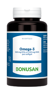 Bonusan Omega-3 360mg EPA 240mg DHA Softgels 180SG