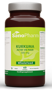 Sanopharm WholeFood Kurkuma Capsules 60CP 