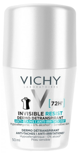 Vichy Invisible Resist 72H Dermo Detranspirant 0% Alcohol 50ML