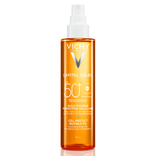 Vichy Capital Cell Protect Invisible Oil SPF50+ 200ML 