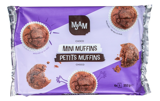 Mjam Mini Muffins Choco 252GR 