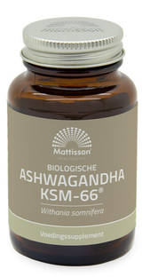 Mattisson HealthStyle Mattisson Biologische Ashwagandha Ksm -66 60CP 