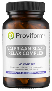 Proviform Valeriaan Slaap Relax Complex Capsules 60VCP 