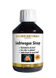 Golden Naturals Luchtwegen Siroop 200ML 