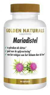 Golden Naturals Mariadistel Capsules 90VCP 