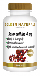 Golden Naturals Astaxanthine 4mg Softgels 60SG 