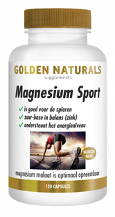 Golden Naturals Magnesium Sport Capsules 120VCP 