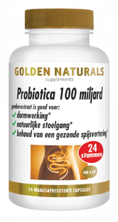 Golden Naturals Probiotica 100 Miljard Capsules 14VCP