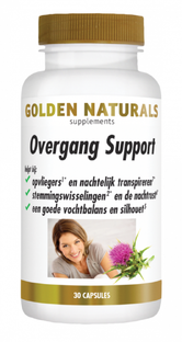 Golden Naturals Overgang Support Capsules 30VCP 