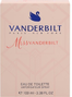 Vanderbilt Miss Vanderbilt Eau de Toilette 100ML 