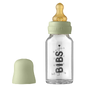 BIBS Glazen Babyfles Complete Set Sage 110 ml 1ST1