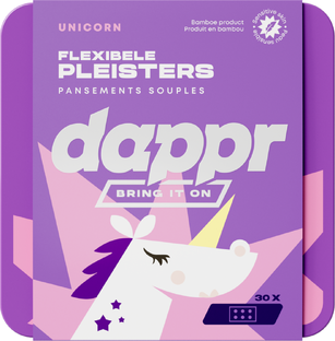 Dappr Flexibele Pleisters Unicorn 30ST 