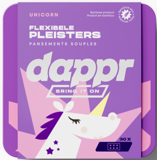 Dappr Flexibele Pleisters Unicorn 30ST