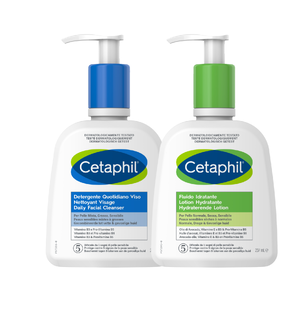 Cetaphil Daily Facial Cleanser + Moisturizing Lotion Combi 2ST 