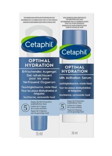 Cetaphil Optimal Hydration 48h Activation Serum + Verfrissend Oogserum Combi 2ST 