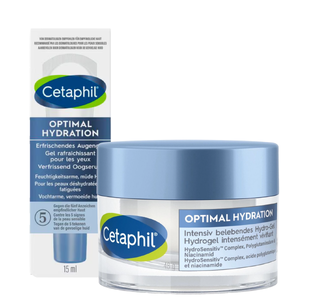 Cetaphil Optimal Hydration Intensief Herstellende Hydrogel + Oogserum Combi 2ST 