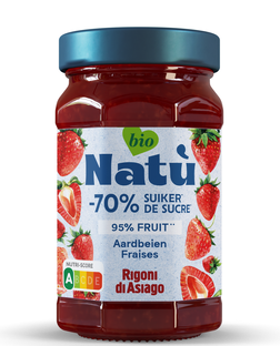 Natù Biologische Aardbeien Jam 240GR 