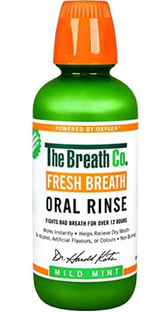 The Breath Co Mild Mint Mondwater 500ML 