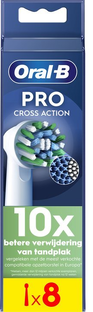 Oral-B Pro Cross Action Opzetborstels 8ST 