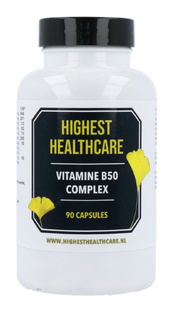 Highest Healthcare Vitamine B50 Complex Capsules 90CP 