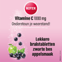 Roter Vitamine C 1000mg Weerstand Zwarte Bes Appel Bruistabletten 15ST smaak van bruistablet