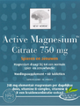 New Nordic Active Magnesium Citrate 750mg Tabletten 60TB