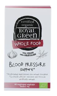 Royal Green Blood Pressure Support Biologische Capsules 60CP