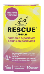 Bach Rescue Balans en Posiviteit Capsules 30CP 