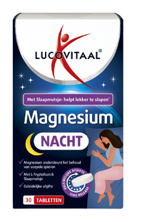 Lucovitaal Magnesium Nacht Tabletten 30TB 