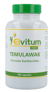 Elvitaal Elvitum Temulawak Curcuma Xanthorrhiza Capsules 100CP