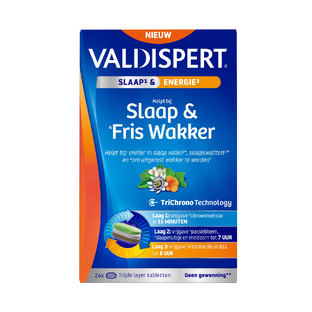 Valdispert Slaap & Fris Wakker Tabletten 24TB 