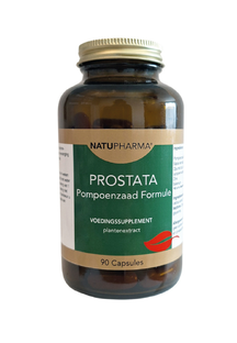 Natupharma Prostata Pompoenzaad Formule Capsules 90CP 