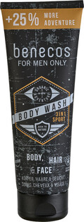 Benecos For Men Only Bodywash 3in1 Sport 250ML 