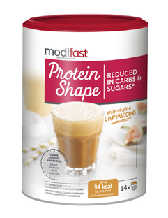 De Online Drogist Modifast Protein Shape Milkshake Cappuccino 420GR aanbieding