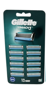 Gillette Mach3 Scheermesjes 12ST 