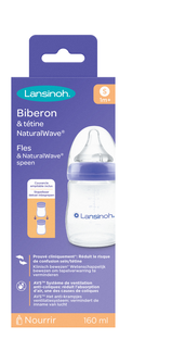 Lansinoh Natural Waves Drinkfles 1ST 