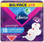 Libresse Goodnight Ultra Large With Wings Maandverband 18ST 