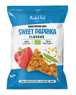 Madal Bal Baked Protein Chips Sweet Paprika Flavour 60GR 