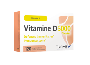 Trenker Vitamine D6000 Tabletten 120TB 