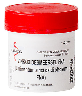 Fagron Zinkoxidesmeersel (Zinkolie) FNA 100GR 