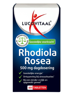 Lucovitaal Rhodiola Rosea Tabletten 60TB 