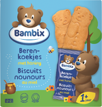 Bambix Berenkoekjes Met Honing 150g | De Online Drogist